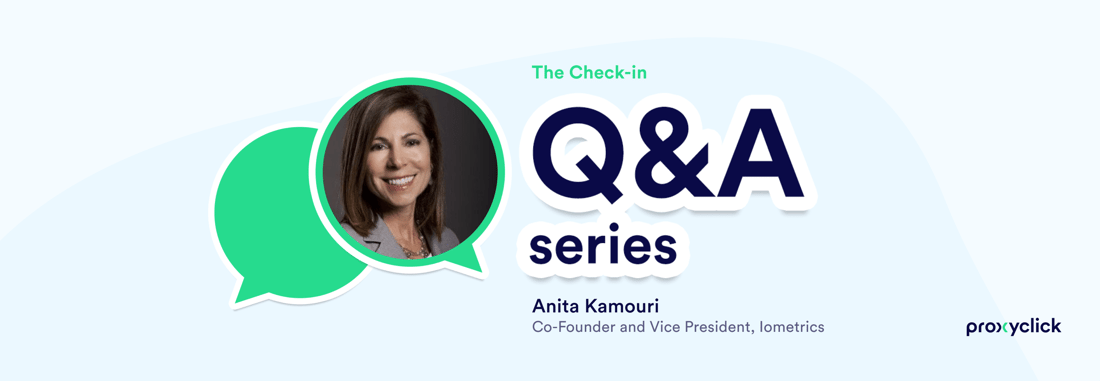 Anita Kamouri Proxyclick The Check-in