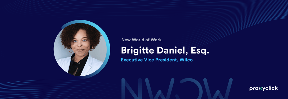 Brigitte Daniel New World of Work Proxyclick
