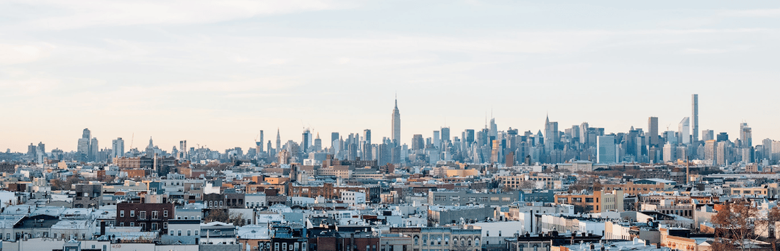 New York city buildings skyline