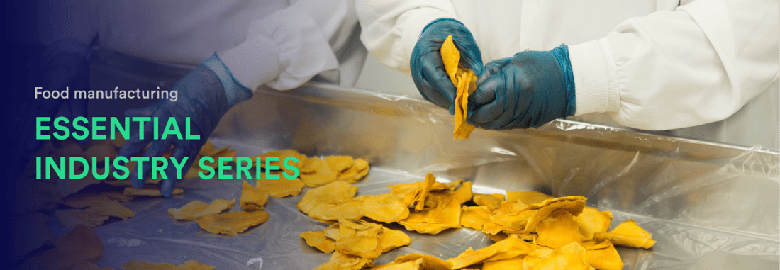 food manufacturers handling dried mango